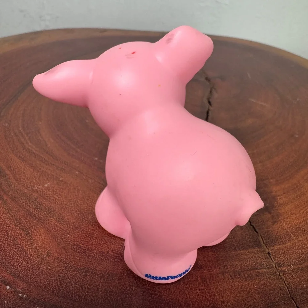 Fisher‎ Price Little People Pink Pig Farm Animal Figure Toy 2014 CHD20